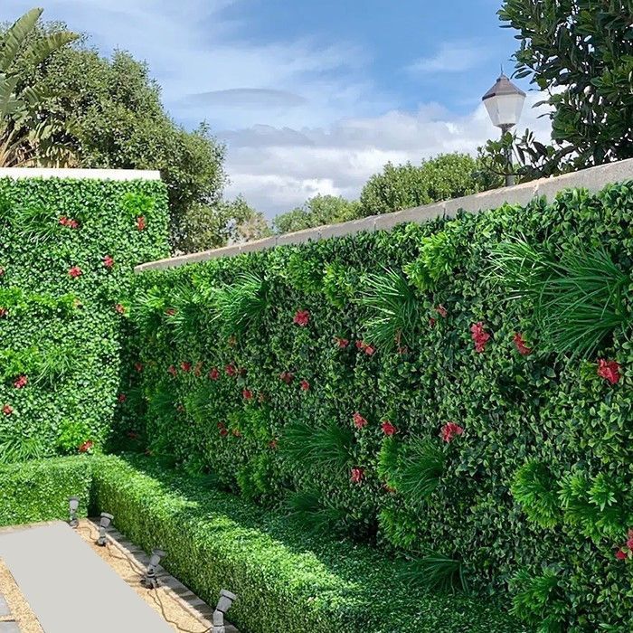 Mur végétal artificiel Hemisphere 1 mètre x 1 mètre 180mm d'épaisseur